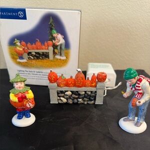 Department 56 Snow Village Lighting The Jack -O- Lanterns Halloween Village .